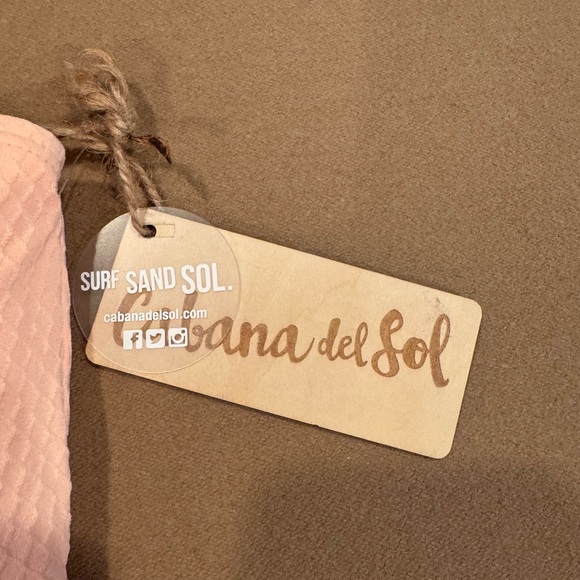 Cabana Del Sol Peach Bikini - Size Medium - NWT - Picture 7 of 9